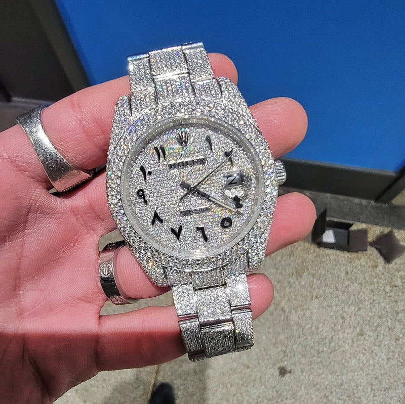 41mm VS Diamonds Fully Iced Rolex Datejust